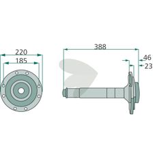 Z1500030 nav, perfekt for pålitelig drift av traktorer.