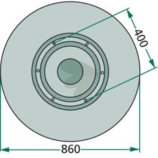 Glidetallerken TT-20K0, perfekt for effektiv jordbearbeiding.
