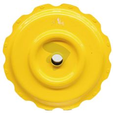 Kraftig valsekrans Ø600 mm, ideell for jordbearbeiding og landbruk.