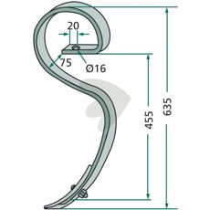 Pinne Agrilla Xtra, designet for robuste landbruksapplikasjoner.