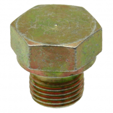 3/8 M-BSP skrulokk for sikker tilkobling av væskesystemer.