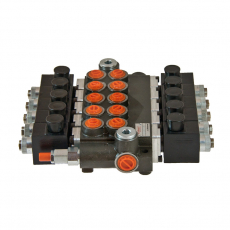 E-ventil 12V for lukket A-B krets i landbruksutstyr.