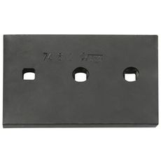 Høyre slitplate A74612 fra Øverum, med tanke på slitestyrke.