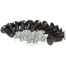 Plogbolt 12X35 med 2 neser, holdbar og robust for jordbearbeiding.