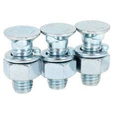 3-pakning M12X35 plogbolt med 2-nese, for pålitelig ytelse.