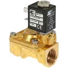 Solenoid ventil 2/2 1/2 Nc 24V, perfekt for automatisk kontroll av væskesystemer.