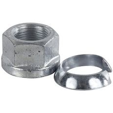 Mutter og skive M22x1,5, pålitelig alternativ for industrielle behov.