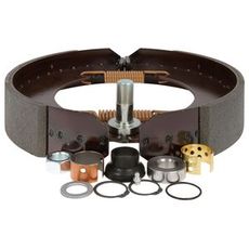 Bremsebacke sett 400X80, garanterer pålitelig bremsefunksjon.