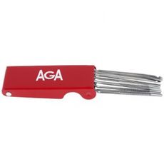 Rensnål i sett på 12, for grundig rengjøring av små deler og maskiner.