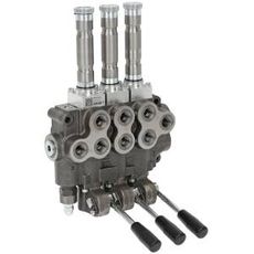 Solenoid retningsventil 3/8", maks. 50 l/min, pålitelig for bruk i landbruksmaskiner.