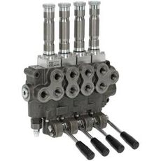 3/8" solenoid retningsventil, maks. 50 l/min, optimaliserer flyten i maskiner og kjøretøy.