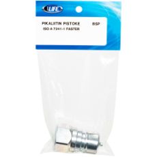 Hurtigkobling Hann 3/4" Bsp Iso A 7241-1 Faster for effektiv tilkobling av store slanger.