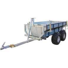 Kombivogn for firehjulinger, maksimal last 1200 kg, perfekt for transport.