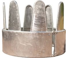 Rundt fôrhekk, optimal for fôring av større dyr.