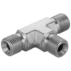 T-nippel Bsp 1/4 med tre utvendige tilkoblinger, for lett installasjon.