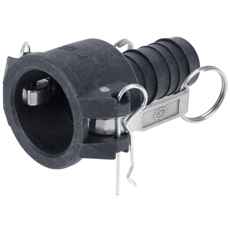 Camlock kobling C 2 PP, perfekt for rask tilkobling av slanger.