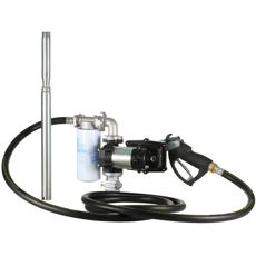 Drivstoffpumpe Set 12V 50L/min Atex for bensin Diesel