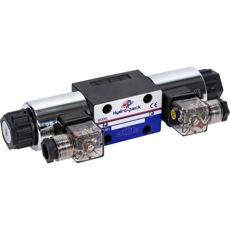 Cetop 3/NG6 Retningsventil 4/3 12V H-Spole A-B-P-T