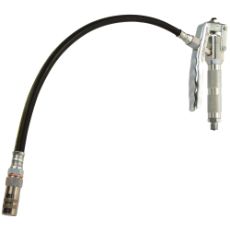 Smørehåndtak med slange, praktisk verktøy for smøring av vanskelig tilgjengelige steder.