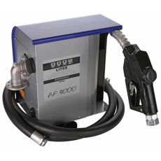 Drivstoffpumpe Set 230V 100L/min Måler
