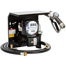Drivstoffpumpe Set 230V 60L/min Måler
