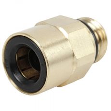 10mm rett bremsekobling med M16x1.5, egnet for bruk i utv.