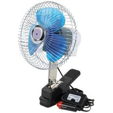 Vifte 6" 12V, kompakt og effektiv for kjøling av utstyr.