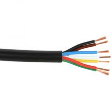 Kabel 6X0,75MM2+1X1,50MM2, allsidig og kraftig for komplekse installasjoner.
