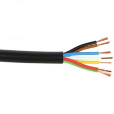 Kabel 7X1,00MM2, utmerket for høyere belastninger og sikkerhet.
