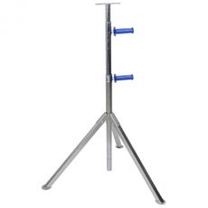Stabilt stativ for arbeidslys, designet for tung bruk og langvarig holdbarhet.