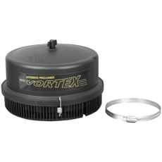 Vortex luftfilter 102mm, designet for å optimalisere luftstrømmen i traktorer og kjøretøy.