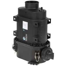 Powercore horisontal luftrenser, designet for effektiv filtrering.