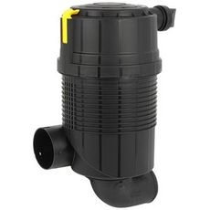 Komplett luftrenser 90 grader, perfekt for kompakte installasjoner.