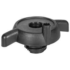 Tømmeplugg Twist&Drain for effektiv væskeutslipp.