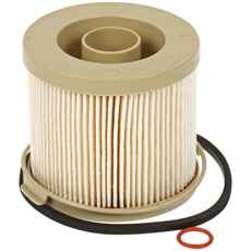 Drivstoffilter med vannavskiller, forlenger motorens levetid.