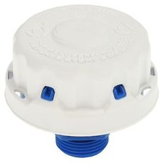 Ventilator med 3/4 Bsp, sikrer optimal tanktrykk og ventilasjon.