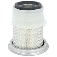 Luftfilter Ytre JCB med lengde 216mm og diameter 133mm.