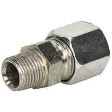 Standard kobling 8 mm for 1/8 BSP taper tilkobling utvendig.