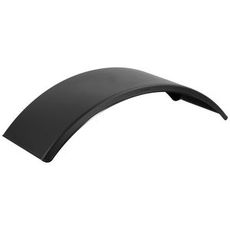 Svart støtfanger 410x1250 mm, ideell for å holde smuss unna.