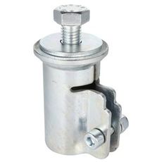 42mm galvanisert støtfanger Tube med brakett, ideell for montering.