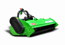 Talex Duo 200 beiteklipper med sidemontering, effektiv for gressklipping i vanskelige områder.