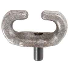 Robust stiftkobling 10mm med stift for kjettinger, sikker for arbeid.