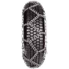 Kraftige isskjettinger 385/65-22.5 Sikksakk 8mm som gir godt grep og kontroll.