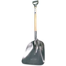 Spade med aluminiumsblad fra Mikko, perfekt for graving og planting.