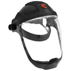 Beskyttende ansiktsbeskyttelse for økt sikkerhet og beskyttelse mot partikler.