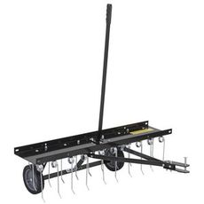 Mosefjerner for ATV, 1 meter bred for effektiv plen- og hagepleie.