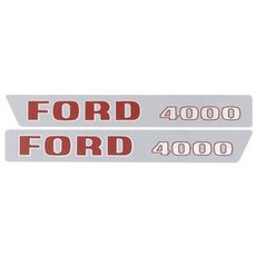 Dekalsett for Ford 4000 -68, gi traktoren din et friskt utseende.