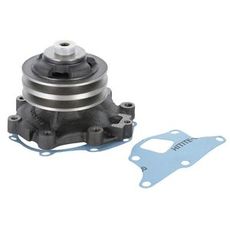 Vannpumpe med remskive, avgjørende for kjøling og motorens effektivitet i Ford.
