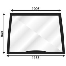 Pålitelig frontrute Nh 82000296, perfekt for optimal sikt.