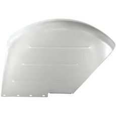 Høy skvettlapp for Super Major, høyre side, gir en effektiv beskyttelse.